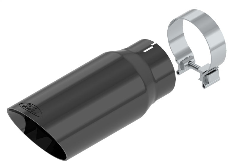 Ford Racing 17-22 Super Duty Exhaust Tip - Black Chrome M-5260-BCT3