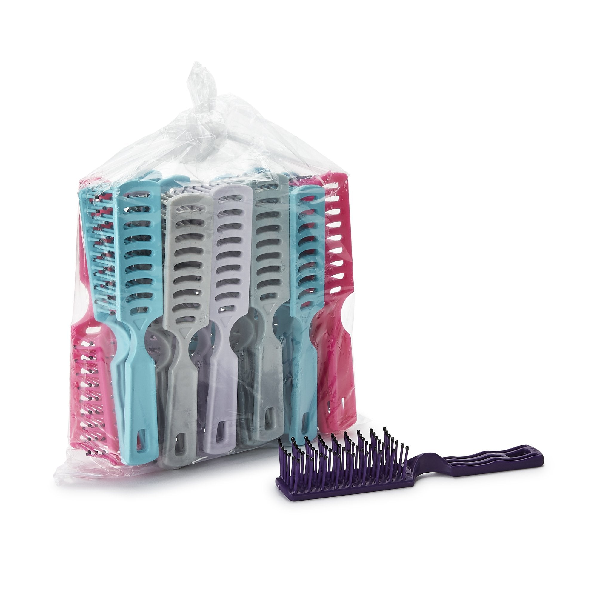 Cardinal Comb & Brush Cardinal Vented Hairbrush, 7.5 in. S975A/24, Pack of 24