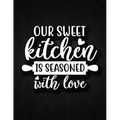 Our Sweet Kitchen Is Seasoned With Love: Recipe Notebook to Write In Favorite Recipes - Best Gift for your MOM - Cookbook For Writing Recipes - Recipe - Paperback
