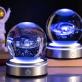 3D Space LED Crystal Ball Lamp