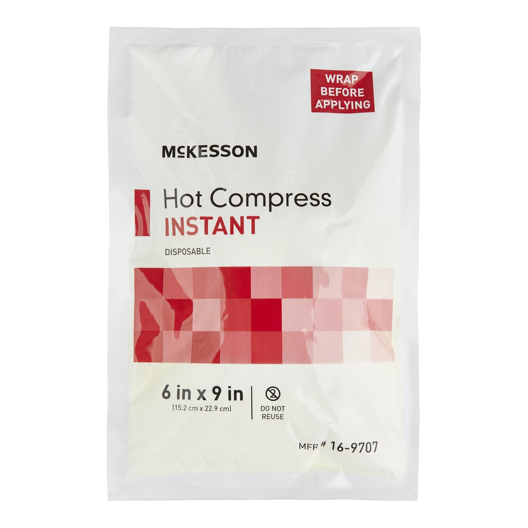 McKesson Instant Hot Pack, 6 x 9 Inch 16-9707