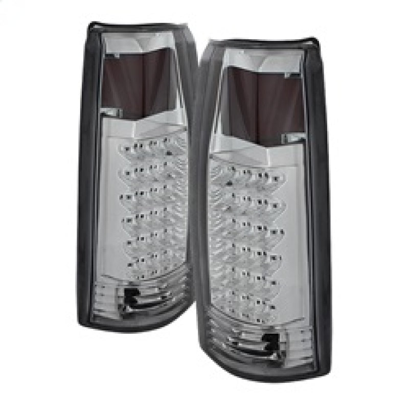 SPYDER Xtune Yukon Denali 99-00 LED Tail Lights Chrome ALT-JH-CCK88-LED-C 9022432