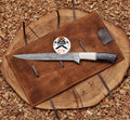 Damascus Steel Fillet Knife with Premium White & Black Handle | Razor - Sharp Precision - PhishStones Products