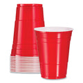 Dart Solo Plastic Party Cold Cups, 16 oz, Red, 50/Pack - PhishStones Products