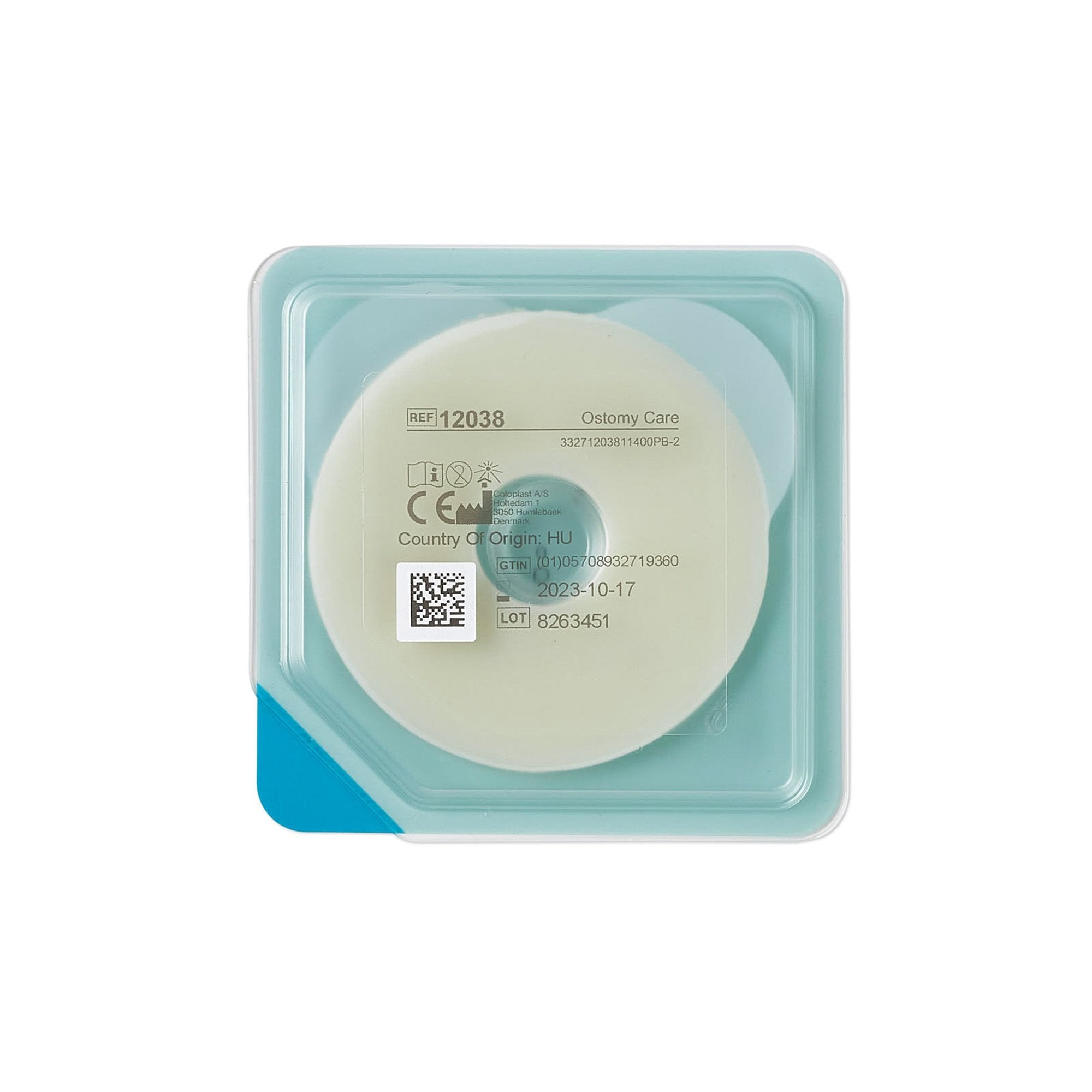Ostomy Seal Brava® Thin 3/4 Inch (18mm) Stoma 2-1/2 Inch (64mm) 12038
