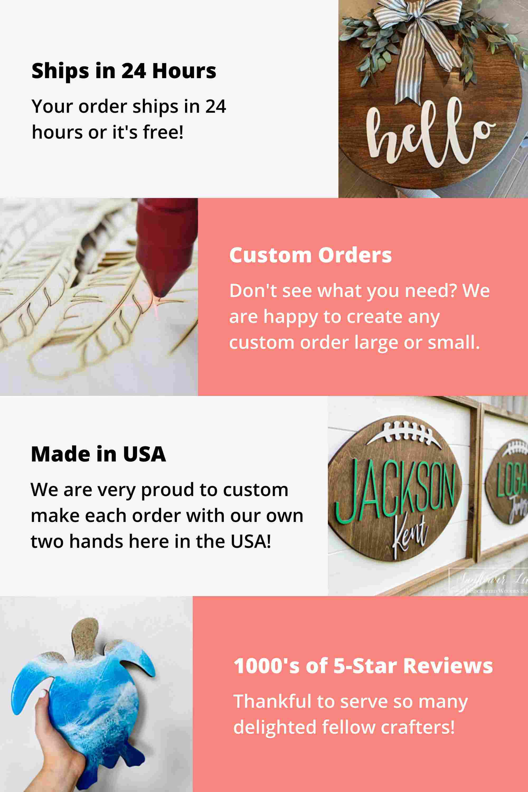 Unfinished Wood Adirondack Chair Shape | Summer | Beach | Craft Cutout | up to 46" DIY