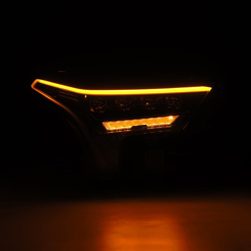 AlphaRex 22-23 Toyota Tundra NOVA-Series Headlights Alpha-Blk w/White DRL - Req 810029 OR 810030 880861 *Discontinued