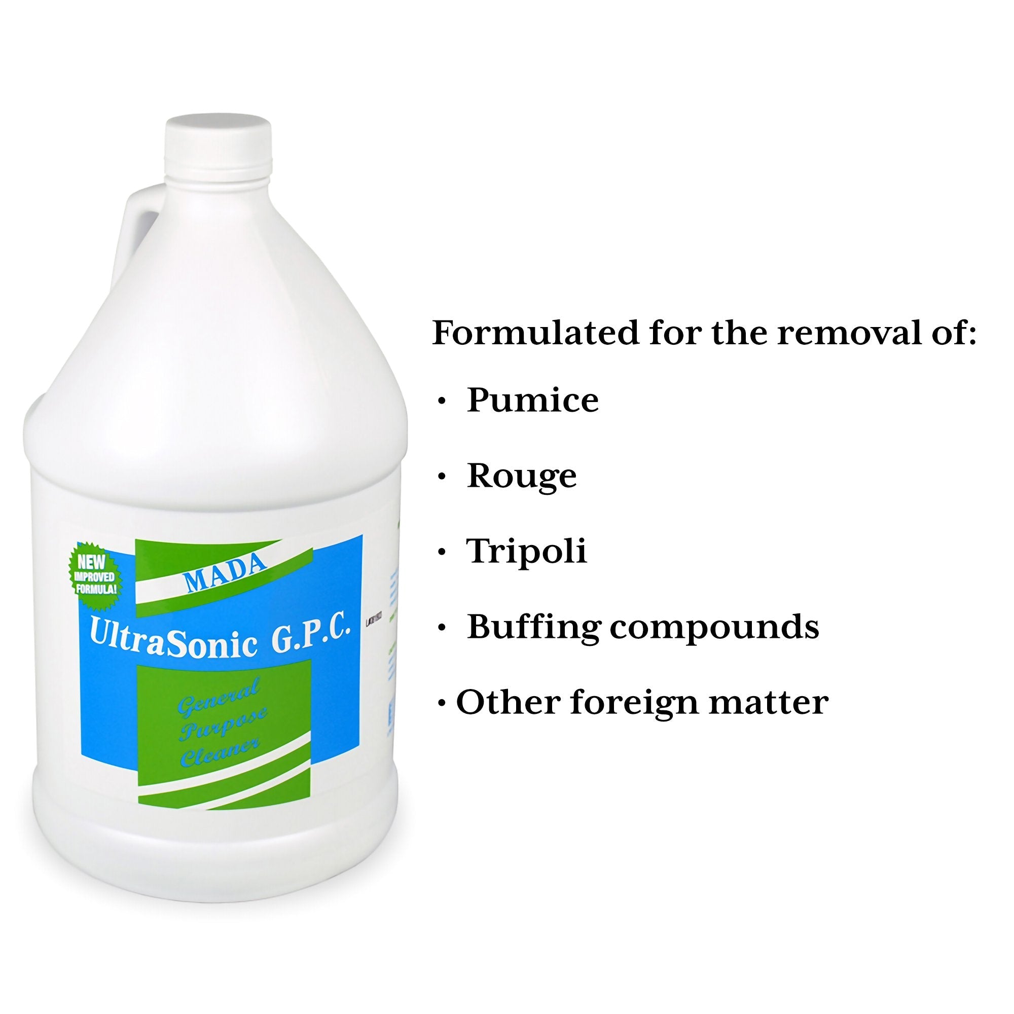 MADA Medical Products General Purpose Ultrasonic Cleaner, 1-gallon bottle 9005