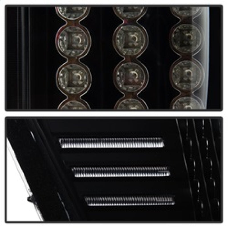 SPYDER xTune 02-06 Chevrolet Avalanche LED Tail Lights - Black Smoke (ALT-JH-CAV02-LED-BSM) 9036842