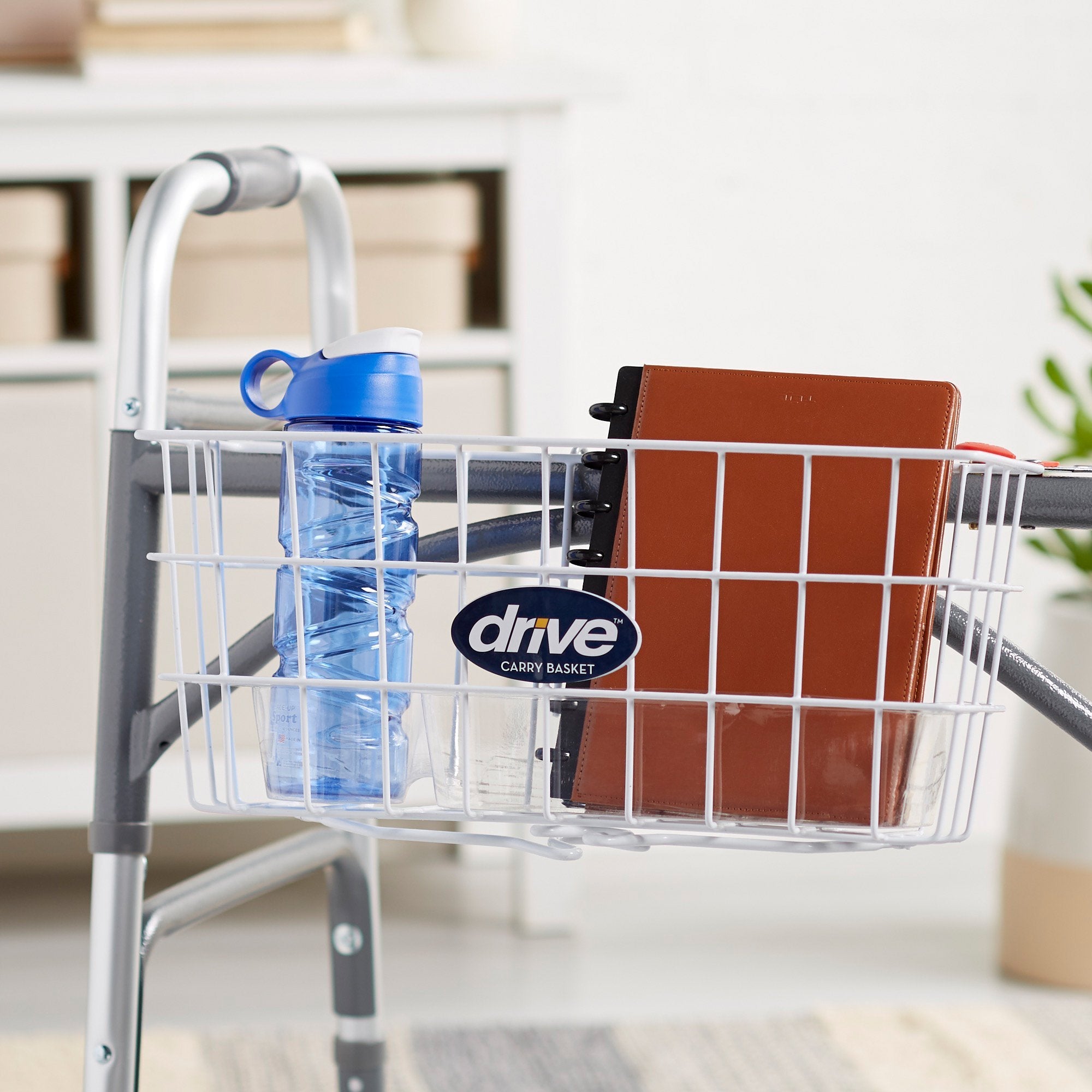 drive™ Walker Basket, Aluminum, Plastic Insert Included 10200B