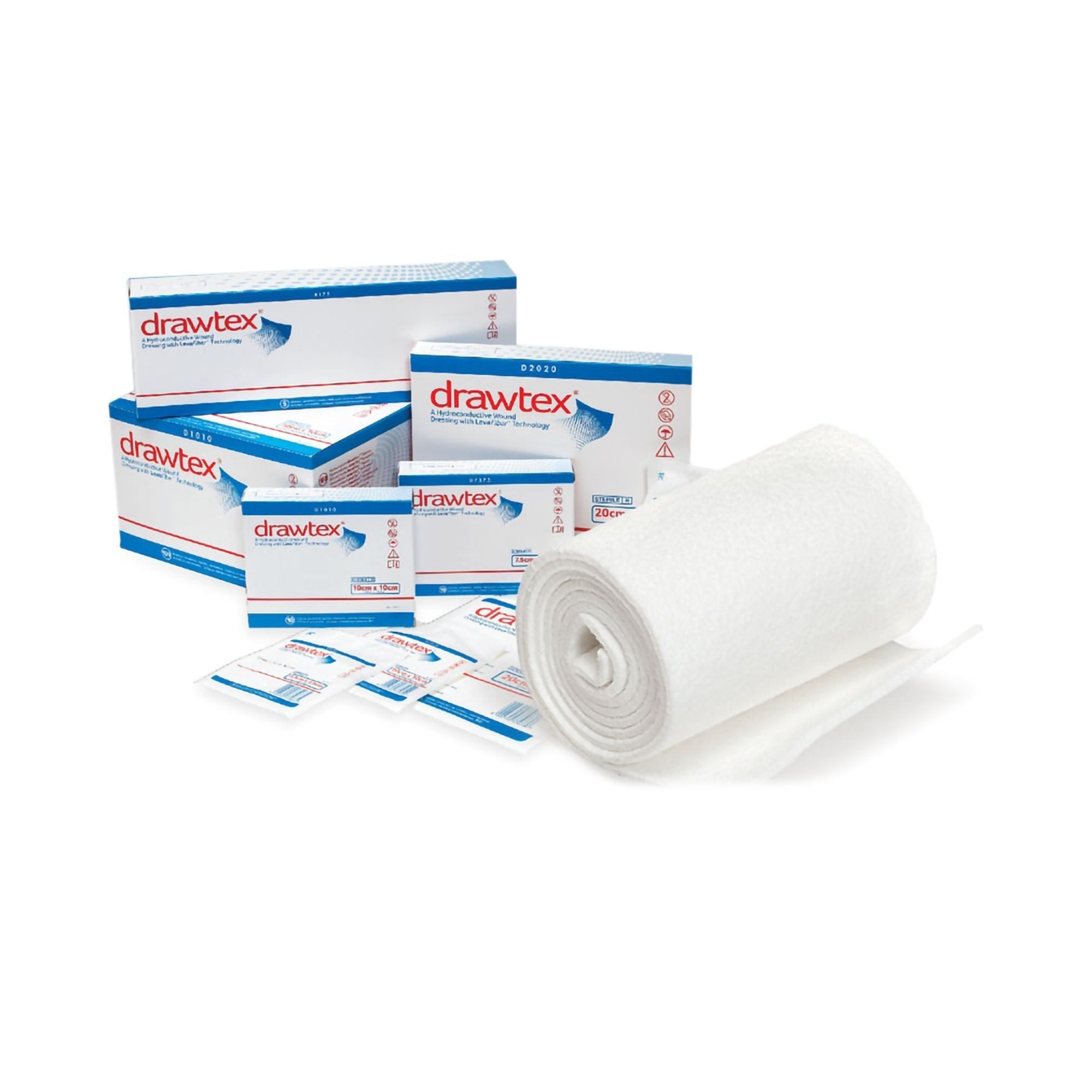 Drawtex® Hydroconductive Wound Dressing, 3/8 x 18 Inch 00321