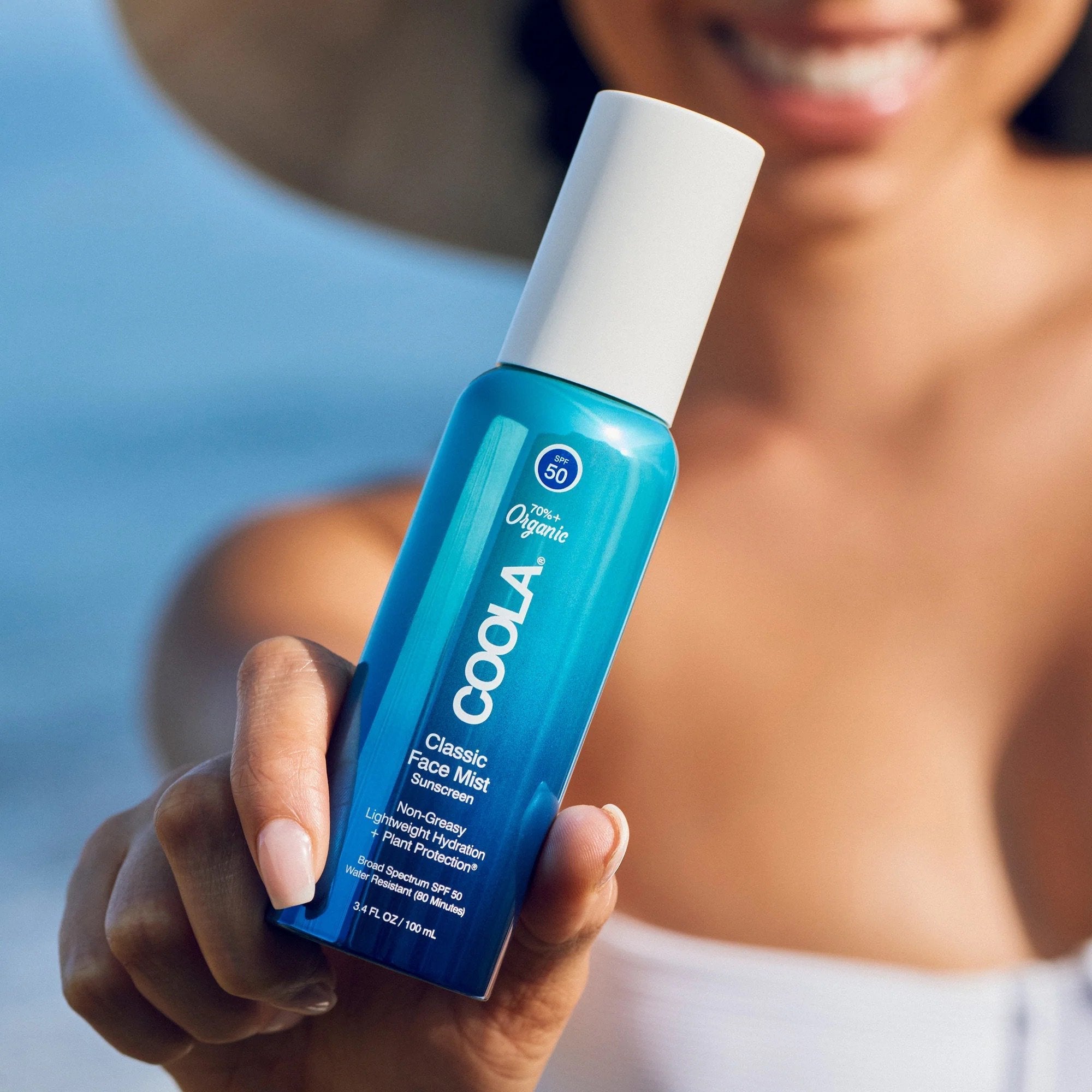 Sunscreen COOLA® Classic Face Mist SPF 50 Mist 3.4 oz. Aerosol Can CL10456