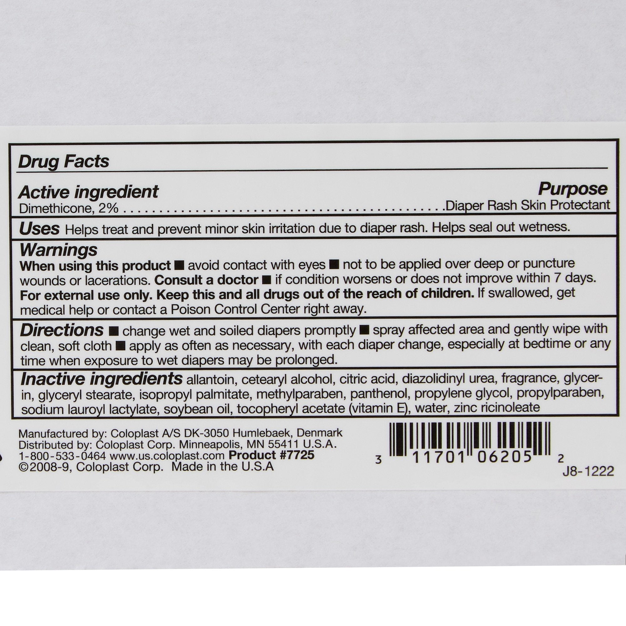 Baza Cleanse and Protect® Perineal Wash w/ Odor Control, Scented, 8 oz. Bottle COI7725