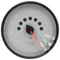 AutoMeter Gauge Tachometer 5in. 11K RPM W/Shift Light & Peak Mem Silver/Black Spek-Pro P23922