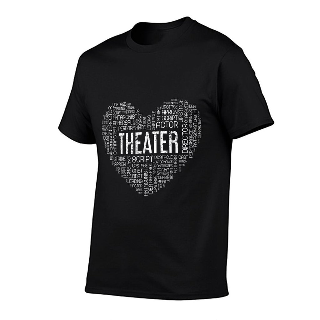 Love Theatre  Rolled Sleeves T-Shirt