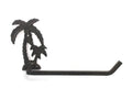 Cast Iron Palm Tree Toilet Paper Holder 10""