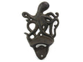 Cast Iron Wall Mounted Octopus Bottle Opener 6""
