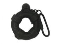 Rustic Black Cast Iron Lifering Key Chain 5""