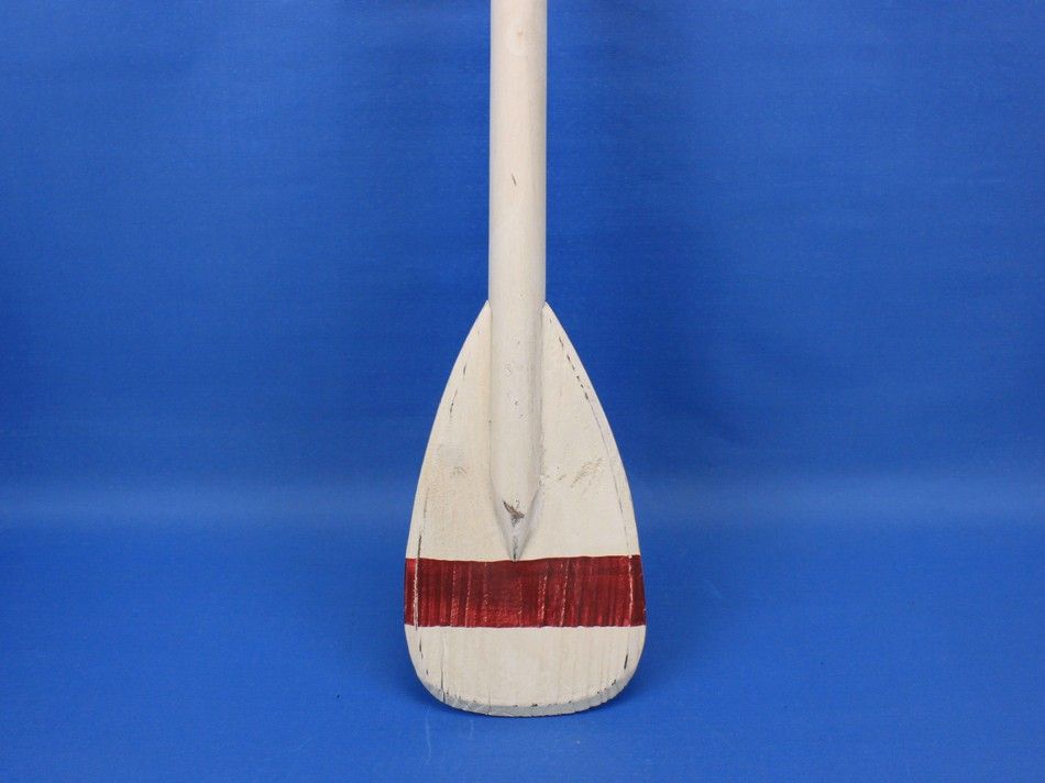 Wooden Manhattan Beach Decorative Rowing Boat Paddle with Hooks 24""