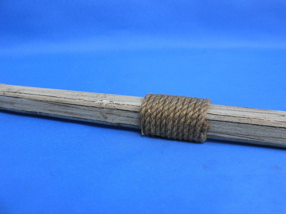 Wooden Rustic King Harbor Decorative Squared Rowing Boat Oar with Hooks 50""
