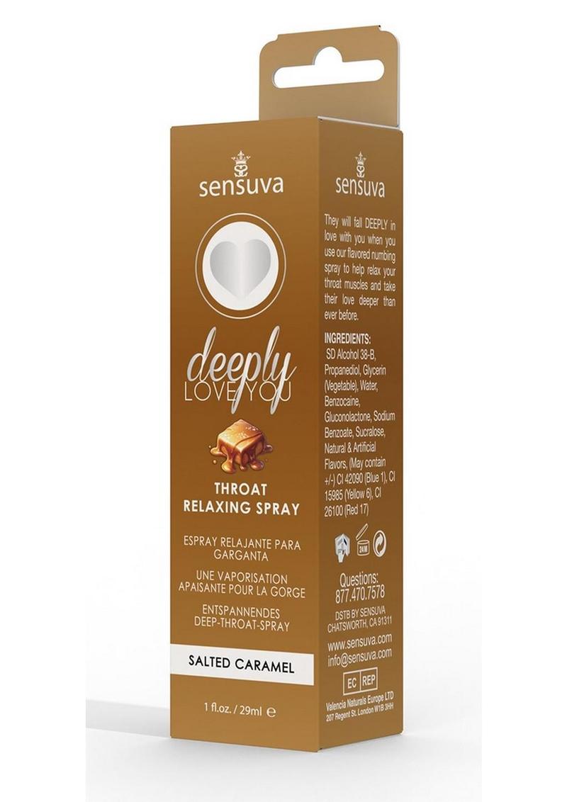 Deeply Love You Throat Relaxing Spray Salt Caramel