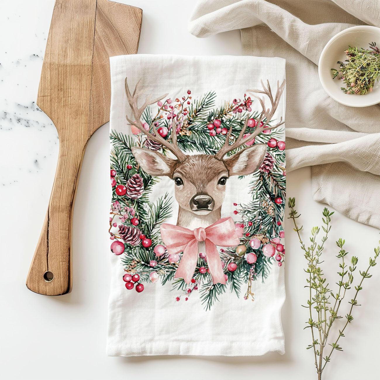 Deer Wreath