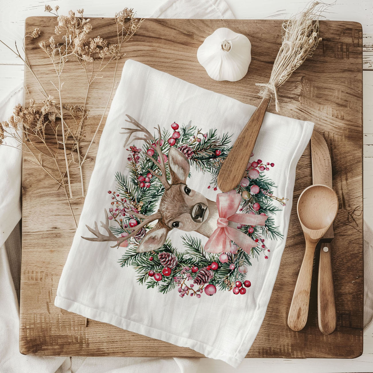Deer Wreath