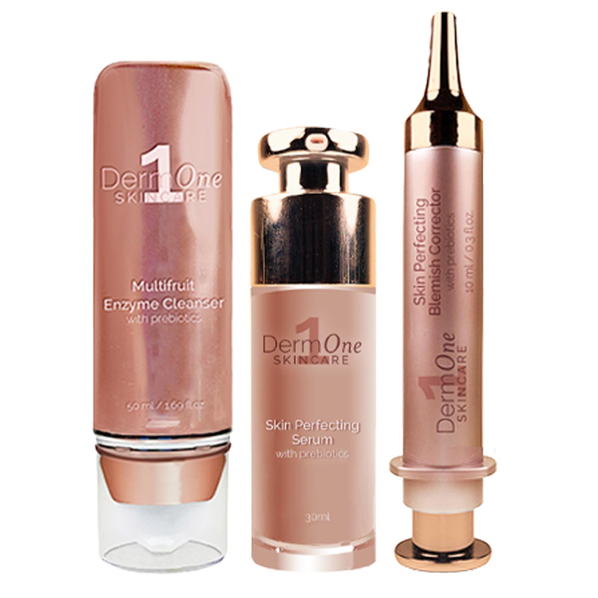 Derm 1 Adult Acne Two - Step Regimen plus FREE Blemish Corrector - PhishStones Products