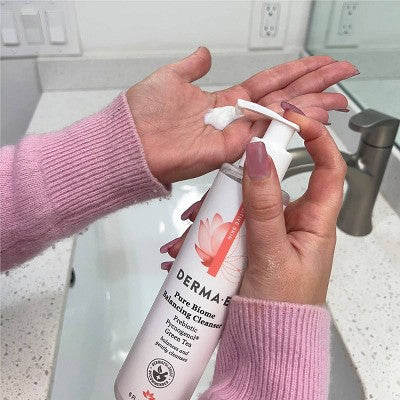 derma e Pure Biome Face Cleanser 6 fl oz - New - PhishStones Products