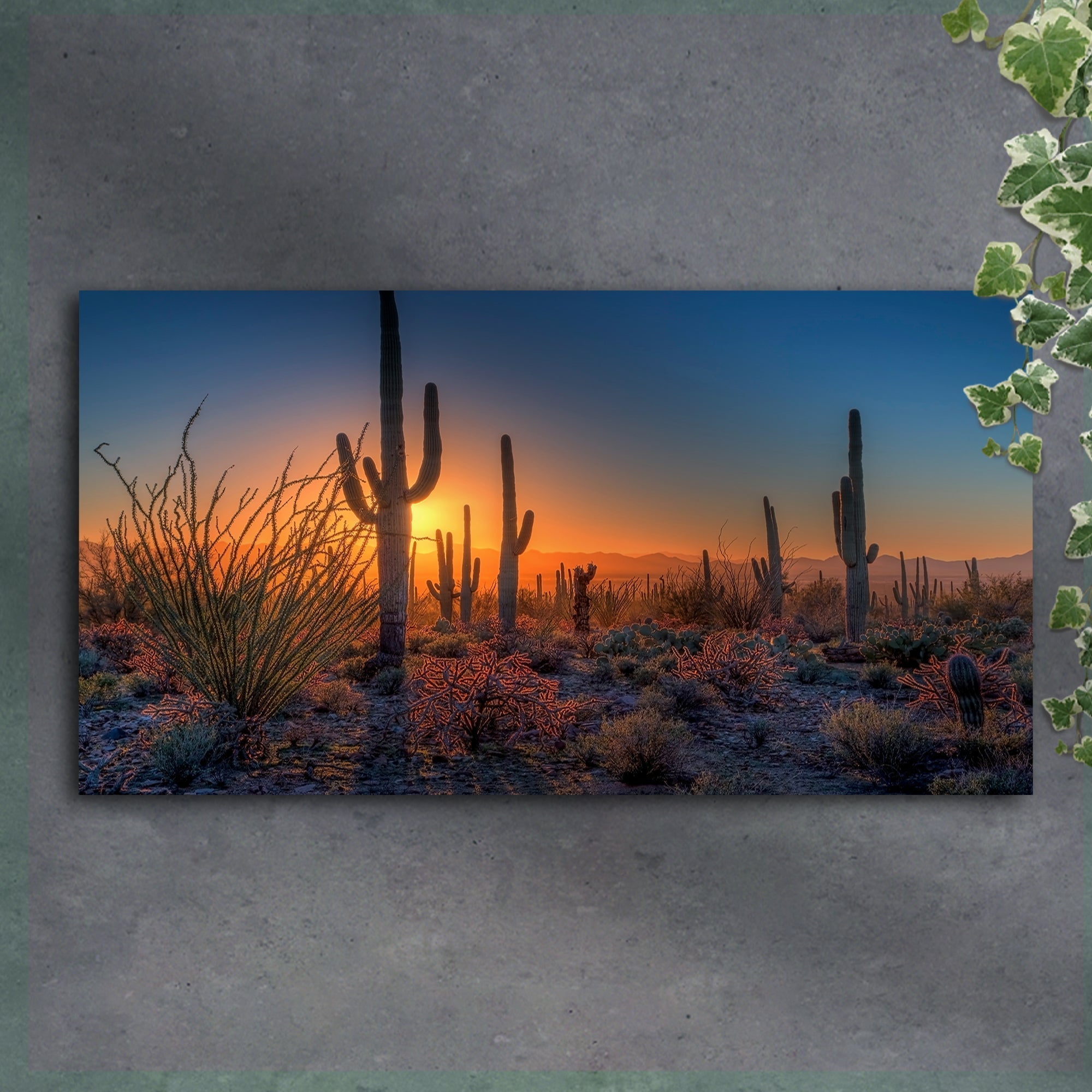 Desert Dusk Canvas Wall Art - PhishStones Products