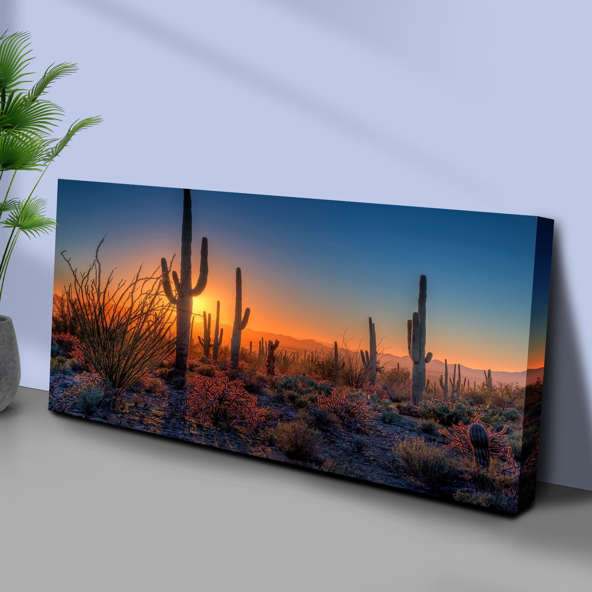Desert Dusk Canvas Wall Art - PhishStones Products