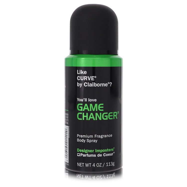 Designer Imposters Game Changer by Parfums De Coeur Body Spray 4 oz for Men - PhishStones Products