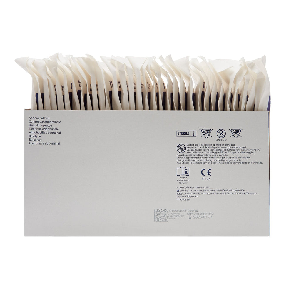 Curity™ Sterile Abdominal Pad, 5 x 9 Inch 9190A