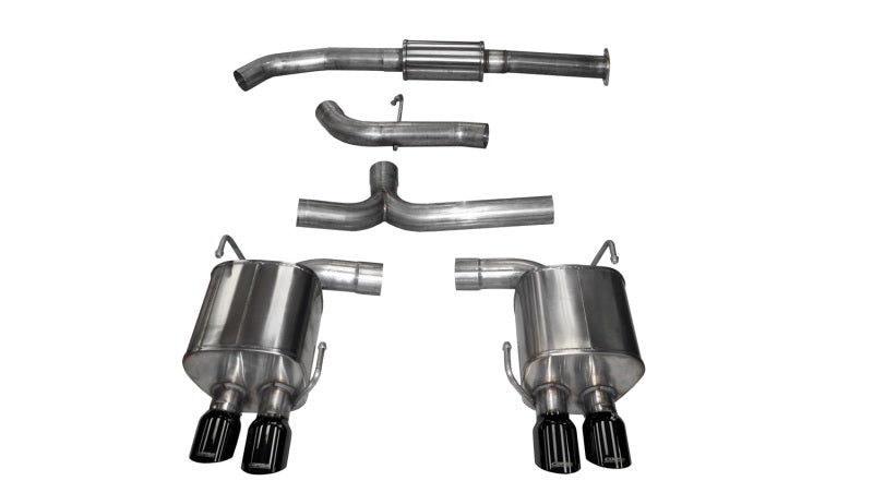 Corsa Performance Catback Exhaust System W/ Black Tips Subaru WRX STI 2015+