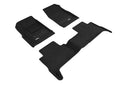 3D MAXpider 15-22 Gmc Canyon Crew Cab Elegant 1st 2nd Row - Floor Mat Set (Black) L1GM01804709