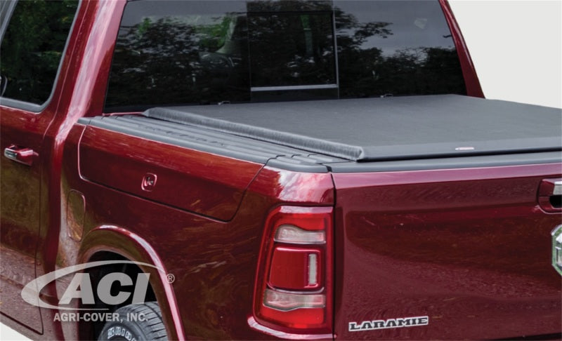 Access LOMAX Tri-Fold Cover Black Urethane 19+ Dodge Ram - 5ft 7in Bed (Except Classic - w/ RamBox) B3040059
