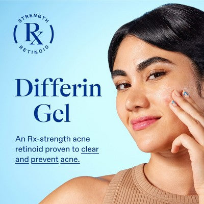 Differin Retinoid Acne Treatment; Adapalene Gel 0.1% 45g/1.6oz - Imperfect Box - PhishStones Products