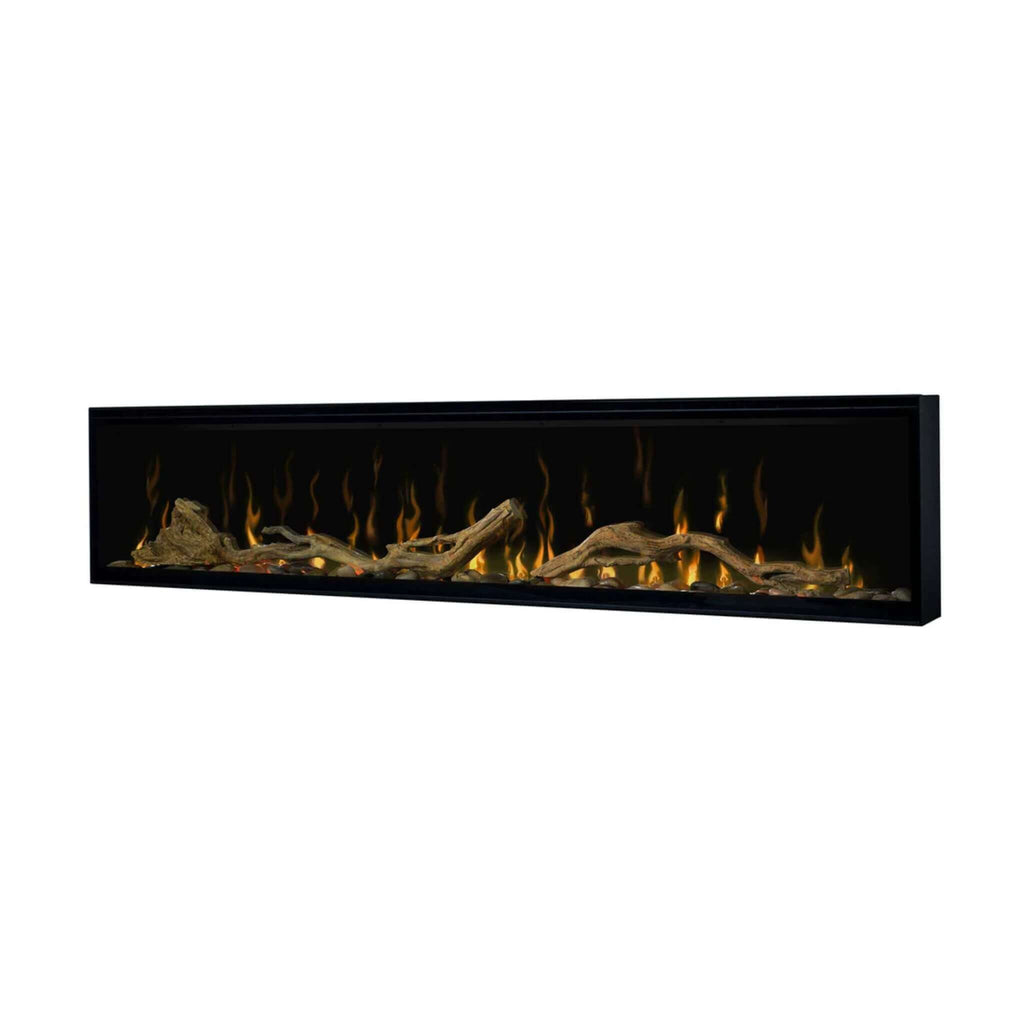 Dimplex IgniteXL 74-Inch Premium Built-In Linear Electric Fireplace With Integrated Heater Fan [XLF74] (SAK14736)