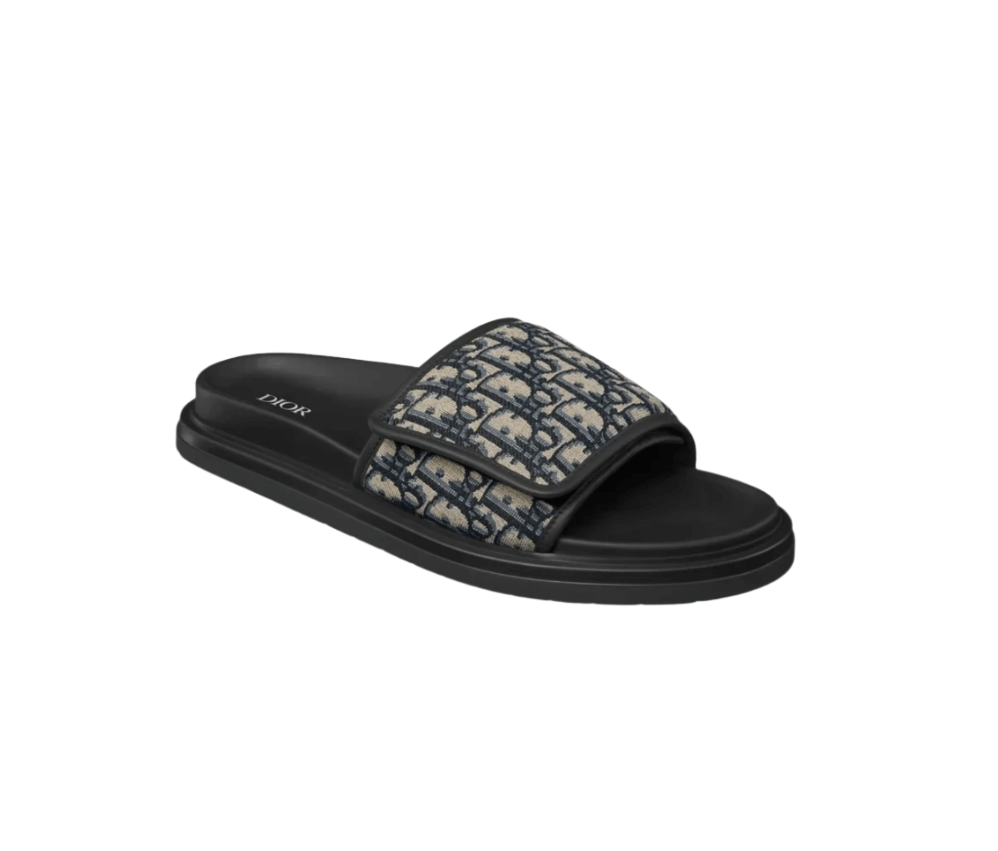 Dior Aqua Sandal In Dior Oblique Jacquard