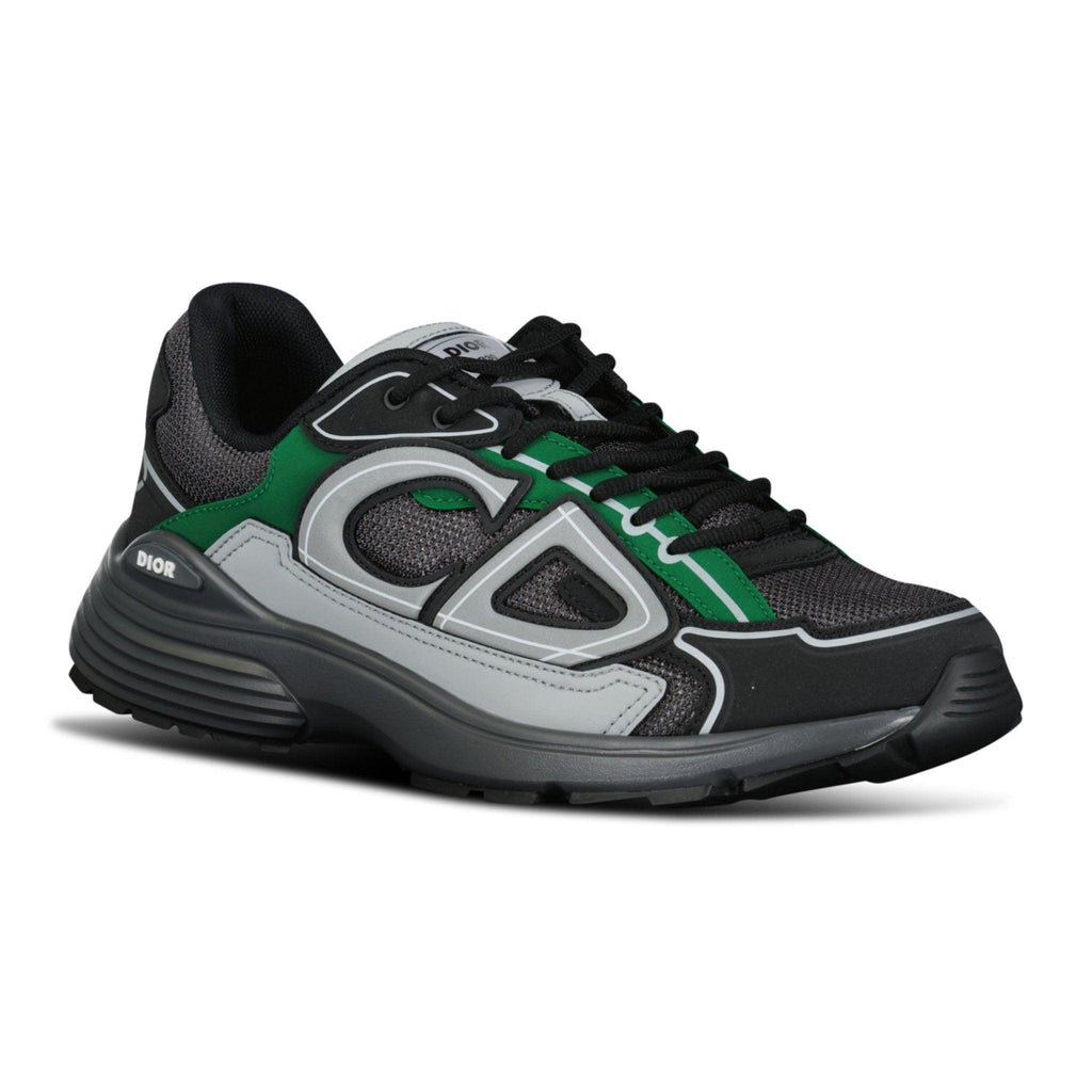 Dior B30 Trainers Green, Grey & Black