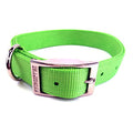18" LIGHT GREEN-COLLAR 1 3/4" DOUBLE LAYER