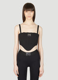 Dolce & Gabbana Women Logo Plaque Corset