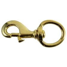 3-1/2" Solid Brass Snap #33