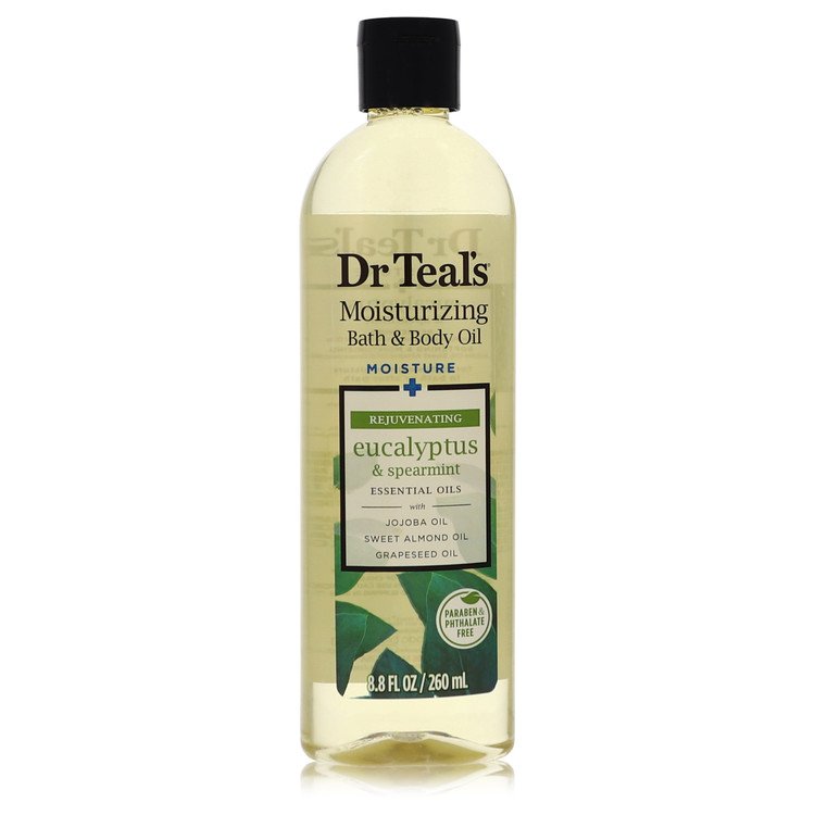 Dr Teal's Bath Additive Eucalyptus Oil by Dr Teal's Pure Epson Salt Body Oil Relax & Relief with Eucalyptus & Spearmint 8.8 oz for Women - PhishStones Products