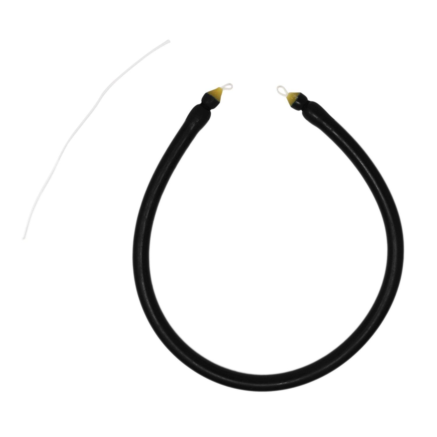 Palantic Spearfishing 2 Pack Tie-In Black 14mm Speargun Rubber Band, 76mm