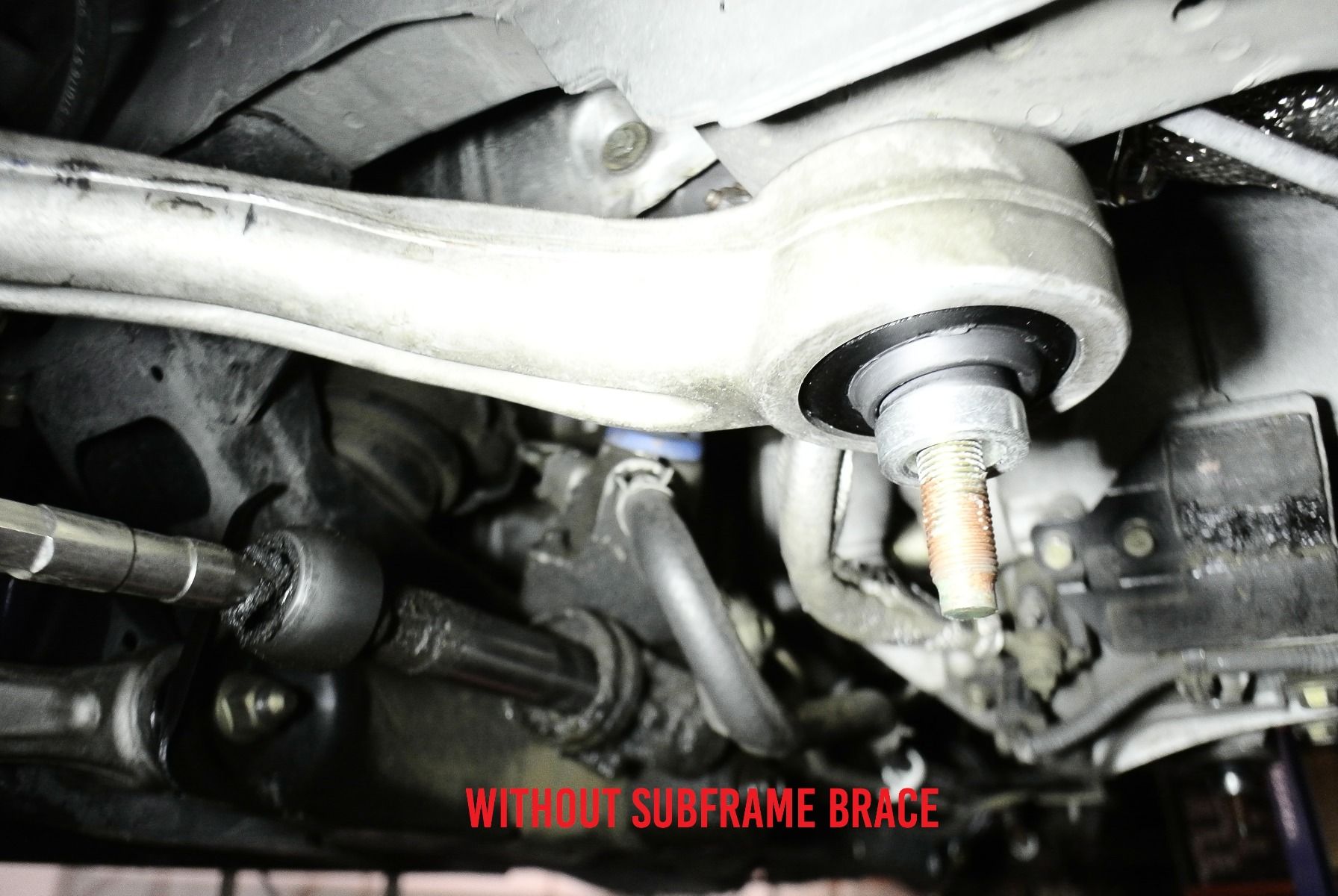 Megan Racing Front Spherical Tension Rod Bushings for Nissan 350Z 2003-2008, Infiniti G35 2003-2007 - MRS-NS-0301-V2