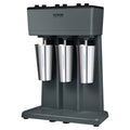 VEVOR Milkshake Maker, 375W x 3 Electric Milkshake Machine, Triple Heads Drink Mixer Blender Machine, 3-Speed Milkshake Mixer with 3 x 820 ml Stainless Steel Cups, for Commercial and Home