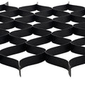 VEVOR Gravel Grid, 2 Inch Depth, 26.87 x 3.94 FT / 8200 x 1200 mm, 1880 LBS Per Sq ft Grass Ground Retainer, Permeable Geo Grids Driveway Stabilization, for Garden, Patio, Walkway, RV Parking Slopes