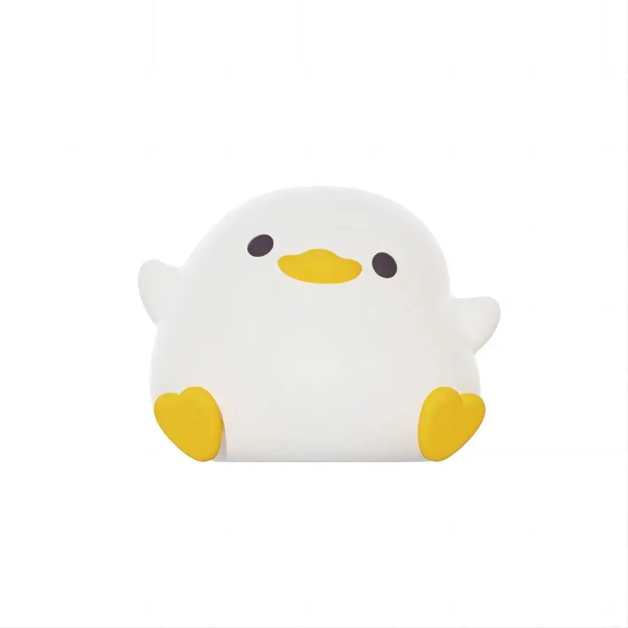 Duck LED Night Light Silicone Rechargeable USB Touch Lamp with Timer Kids Bedroom Gift - PhishStones Products