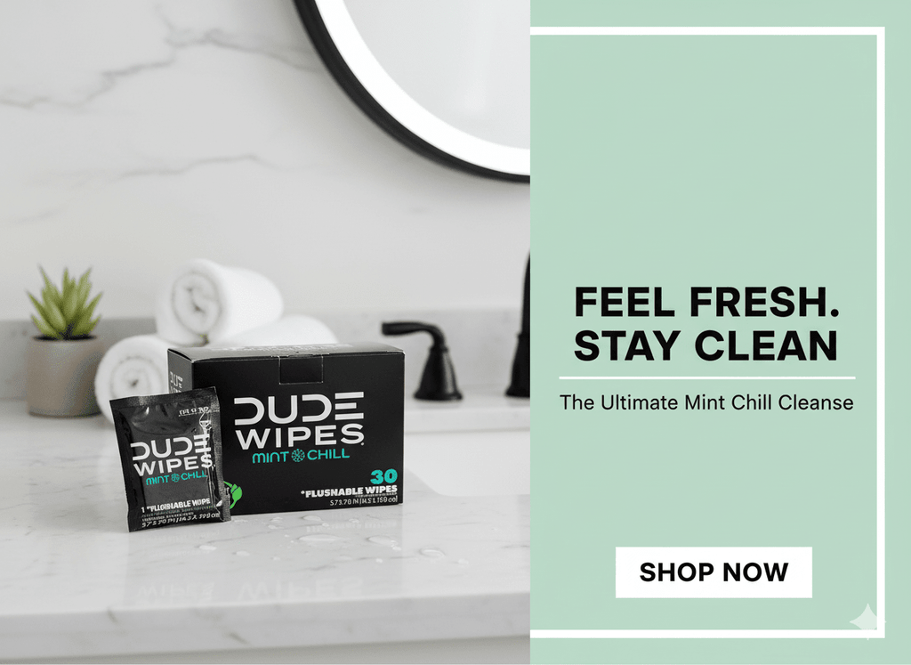 DUDE Wipes XL Flushable Wipes – Fragrance Free, Hypoallergenic Adult Wipes (400 CT / 480 CT) - PhishStones Products